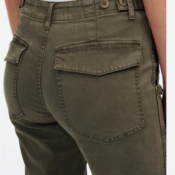 Madewell The Slim Straight Utility Pant in Garment Dye 26 new - Picture 6 of 10